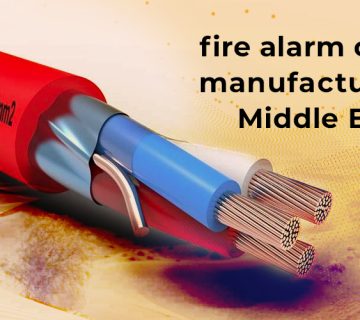 fire alarm cables manufacturer in Middle East