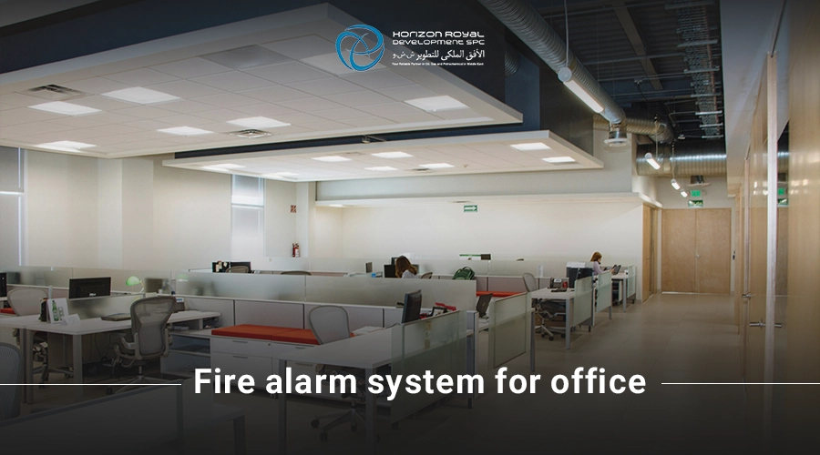 Fire alarm system for office