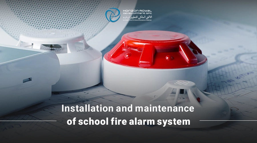 installation and maintenace of school fire alarm system 