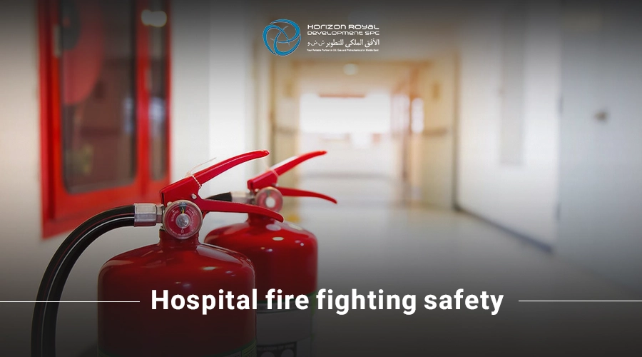 Hospital fire fighting safety