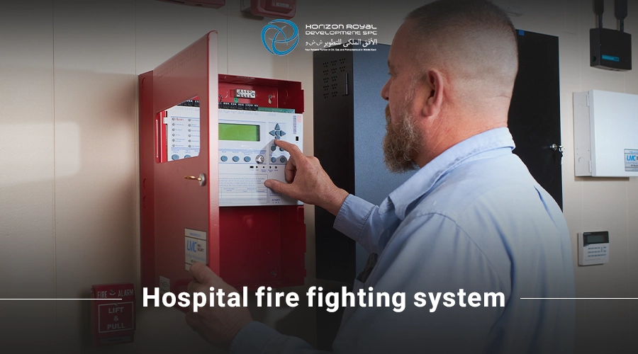 Hospital fire fighting system